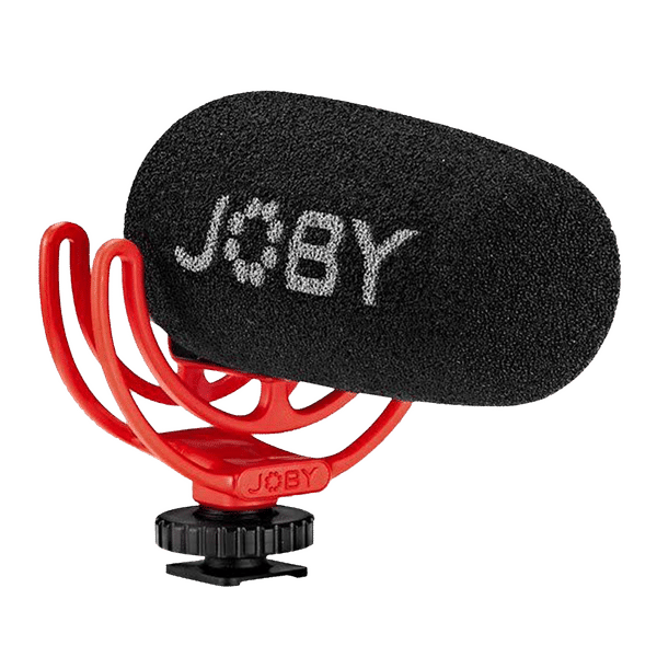 JOBY Wavo 3.5 Jack Wired Microphone with Wide Frequency Response Range (Black & Red)_1