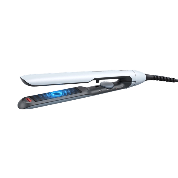 PHILIPS 5000 Series Hair Straightener with Thermo Protect Technology (Ceramic Plates, Pale Sky Blue)_1