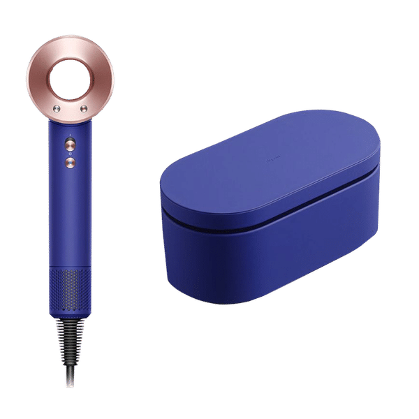 dyson Supersonic Hair Dryer with 4 Heat Settings & Cool Shot (Diffuser, Vinca Blue & Rose)_1