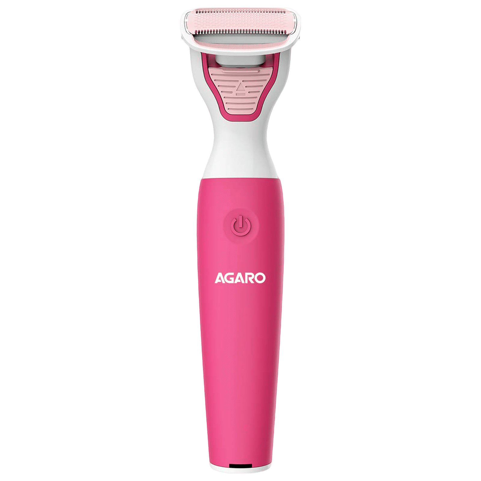 AGARO FT-2001 Rechargeable Cordless Wet & Dry Trimmer for Body & Intimate Areas for Women (60min Runtime, IPX5 Waterproof, Pink)