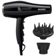 AGARO Turbo Pro Hair Dryer with 3 Heat Settings & Cool Shot (Diffuser, Black)_1