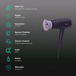 PHILIPS 3000 Series Hair Dryer with 3 Heat Settings & Cool Air Function (Ionic Technology, Purple)_2