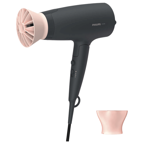 PHILIPS 3000 Series Hair Dryer with 6 Heat Settings & Cool Air Function (Ionic Technology, Pink & Black)_1