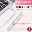 AGARO 2107 Rechargeable Cordless Wet & Dry Trimmer for Intimate Areas, Nose, Ear & Eyebrow with 2 Length Settings for Women (60min Runtime, IPX4 Water Resistant, White)_3