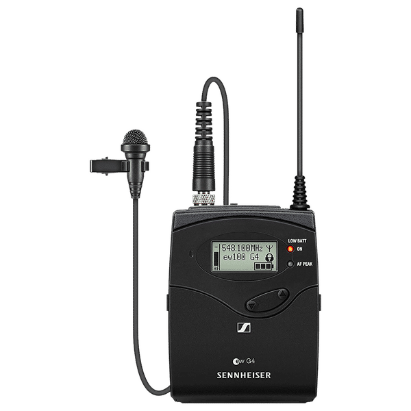 SENNHEISER EW 100 ENG G4-A Dual 3.5 Jack Wireless Microphone with Clip on Mic (Black)_1