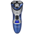 Groomiist Gold Series 2-in-1 Rechargeable Corded & Cordless Shaver for Beard & Moustache for Men (45min Runtime, Japanese Blades Technology, Blue & Silver)_1