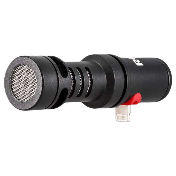 RODE VideoMic Me-L Lightning & 3.5 Jack Wired Microphone with Broadcast Quality Audio (Black)_1