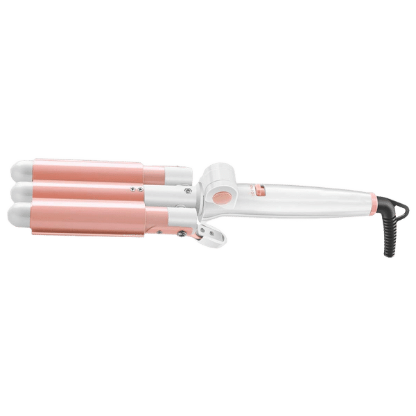 Groomiist Professional Series 3 Hair Styler with LCD Display (Folding Lock Button, Pink)_1