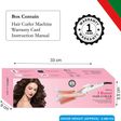 Groomiist Professional Series 3 Hair Styler with LCD Display (Folding Lock Button, Pink)_4