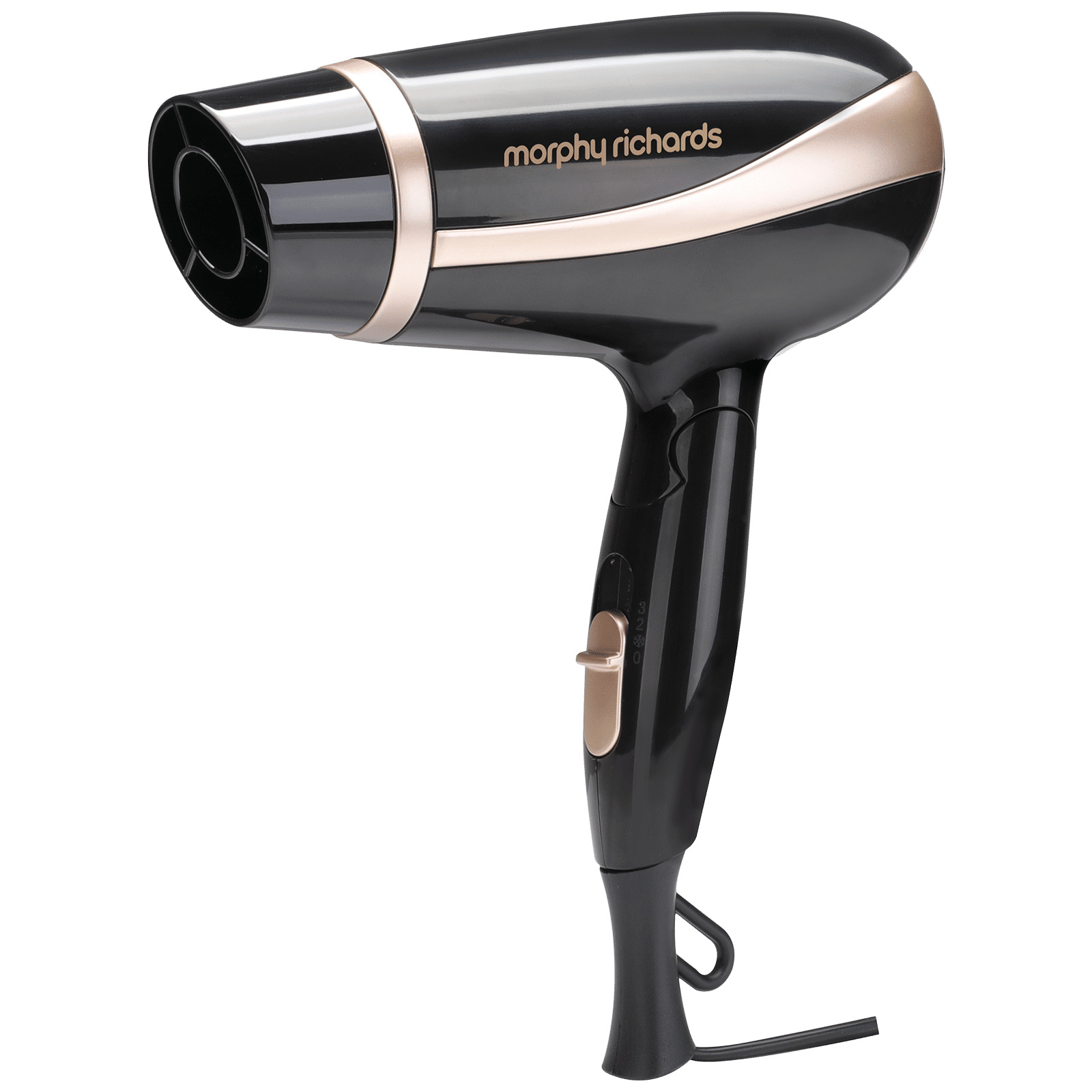 morphy richards HD1100DC Hair Dryer with 3 Heat Settings (Overheat Double Protection, Black)