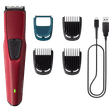PHILIPS Series 1000 Rechargeable Cordless Dry Trimmer for Beard & Moustache with 4 Length Settings for Men (60min Runtime, DataPower Technology, Red)_1