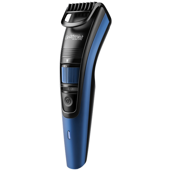 Groomiist Copper Series Rechargeable Corded & Cordless Wet & Dry Trimmer for Beard & Moustache with 20 Length Settings for Men (90min Runtime, LED Indicator, Black & Blue)_1
