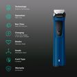 PHILIPS Series 7000 12-in-1 Rechargeable Cordless Grooming Kit for Face, Hair & Body for Men (90min Runtime, DualCut Technology, Blue)_2