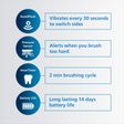 PHILIPS Sonicare 3100 Series Electric Toothbrush for Adults (Sonic Technology, White)_3