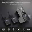 Godox WMicS1 Kit 2 3.5 Jack Wireless Microphone with Noise Reduction (Black)_4