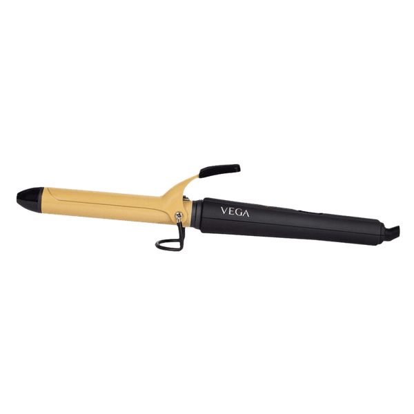 VEGA Ease Hair Styler with Ceramic Coating Technology (Cool Insulated Tip, Gold & Black)_1