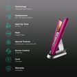 dyson Corrale Rechargeable Hair Straightener with Intelligent Heat Control (Copper Plates, Fuchsia & Bright Nickel)_2