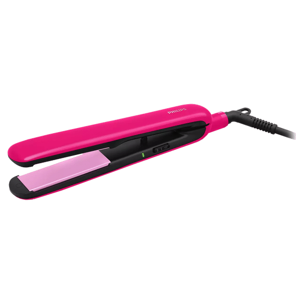 PHILIPS 2000 Hair Straightener with Silk Protect Technology (Ceramic Titanium Plates, Bright Pink)_1