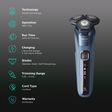 PHILIPS Series 5000 Cordless Shaver for Face for Men (60min Runtime, SkinIQ Technology, Ocean Blue)_2