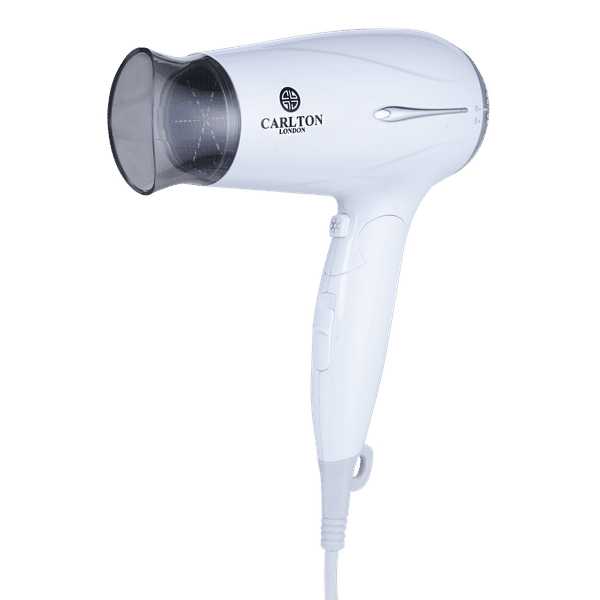 Carlton London Hair Dryer with 3 Heat Settings & Cold Blast (Ionic Technology, White)_1