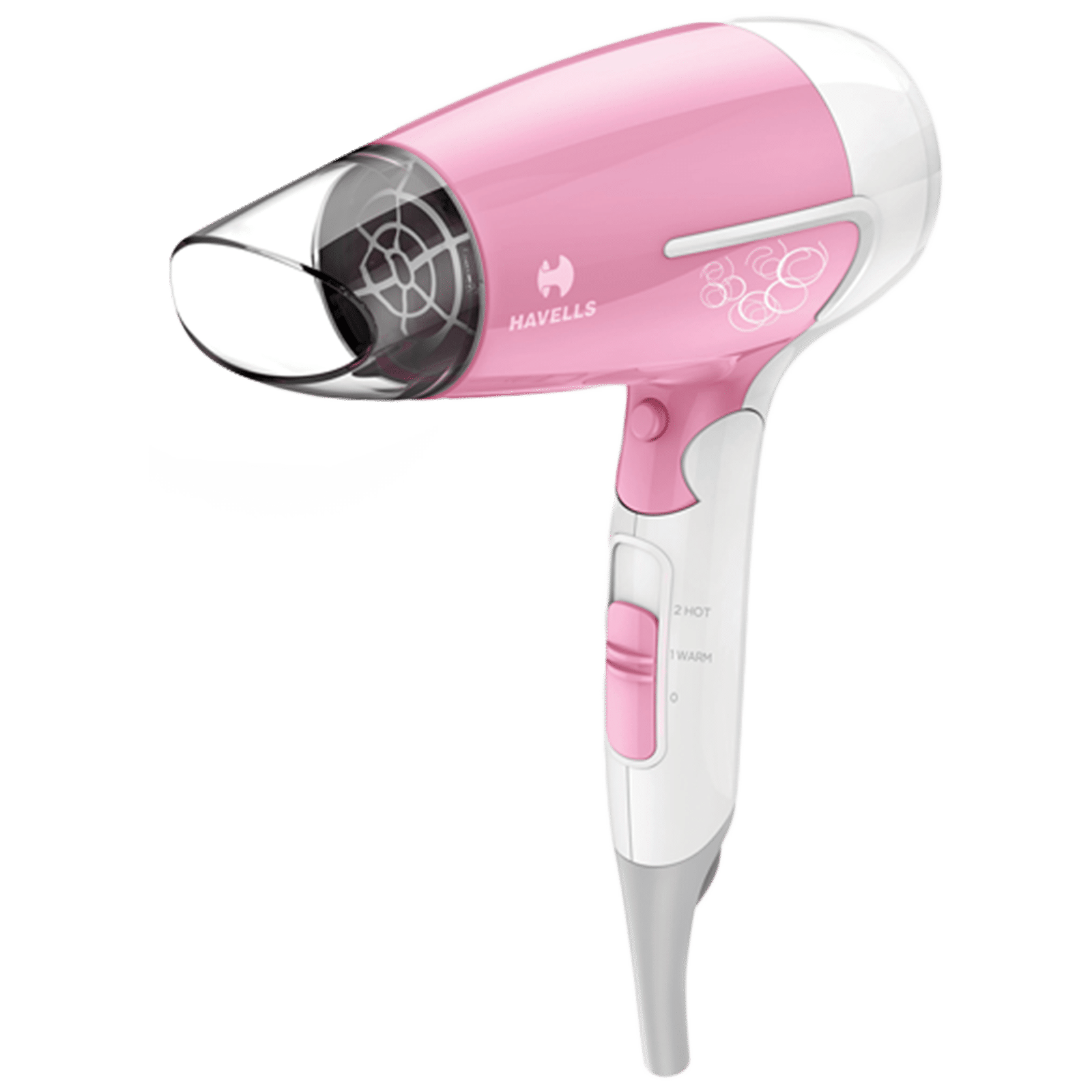 HAVELLS HD3152 Hair Dryer with 3 Heat Settings & Cool Shot (Heat Balance Technology, Pink)