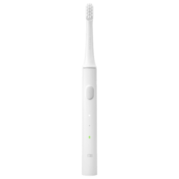 Mi T100 Electric Toothbrush for Adults (Dual Pro Brush Modes, White)_1