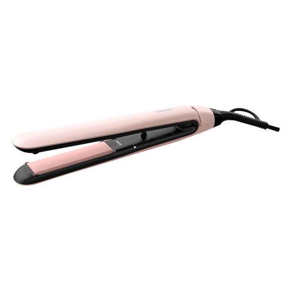 PHILIPS Advanced KeraShine Hair Straightener with Thermo Protect Technology (Ceramic Plates, Pink & Black)_1