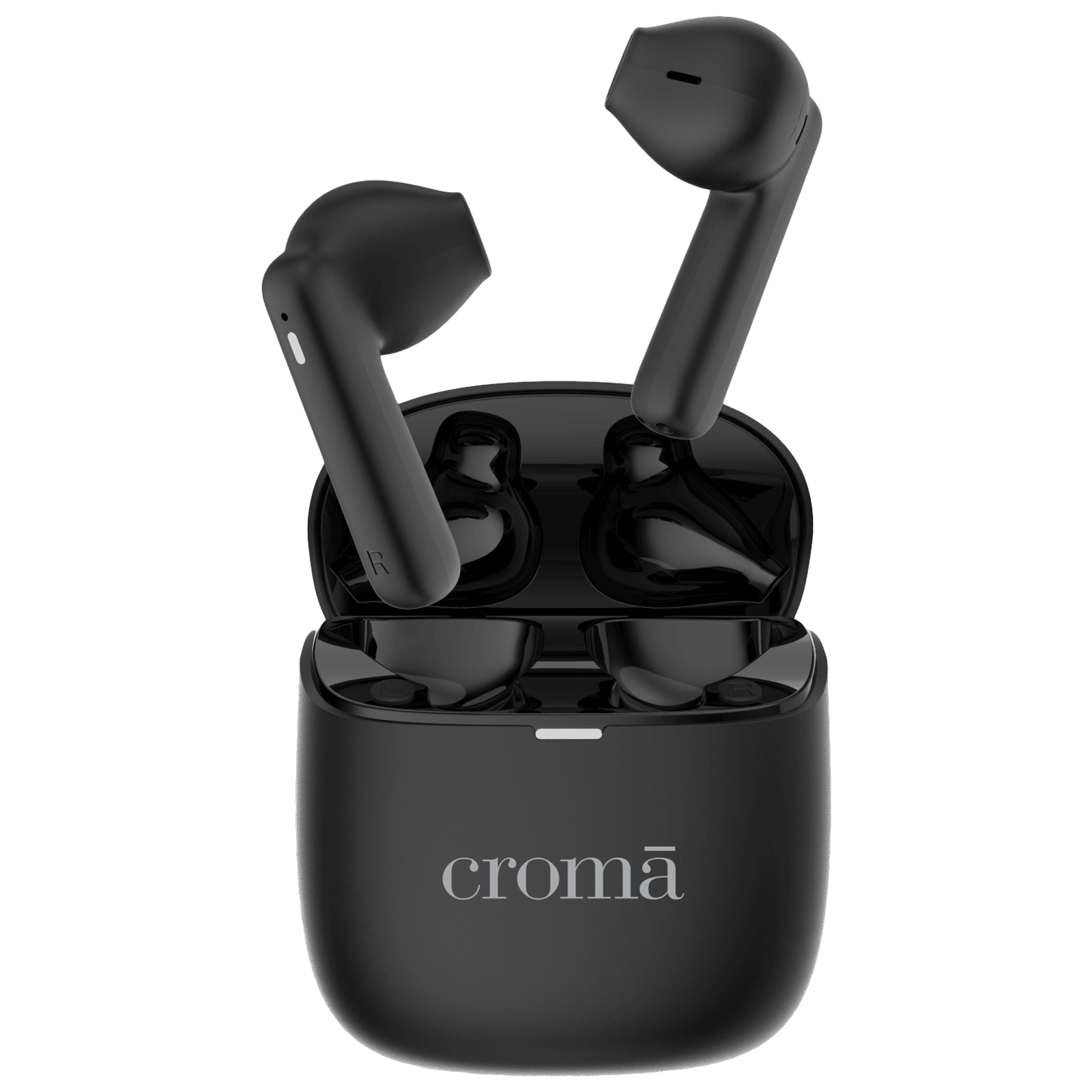 Croma CRSE030EPA016501 TWS Earbuds (Fast Charging, Black & Grey)