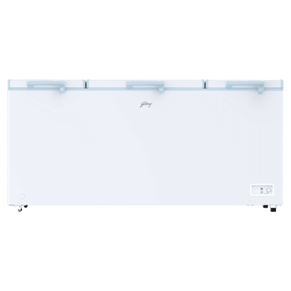Godrej Edge Penta 600 Litres 5 Star Triple Door Deep Freezer (Pentacool Technology, DH EPENTA 625E, Royal White)_1