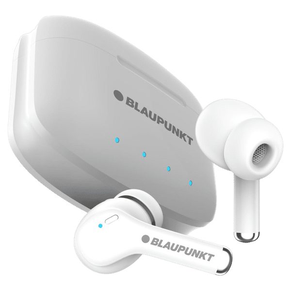 Blaupunkt BTW100 Xtreme TWS Earbuds with Adaptive Noise Cancellation (Turbovolt Charging, White)_1