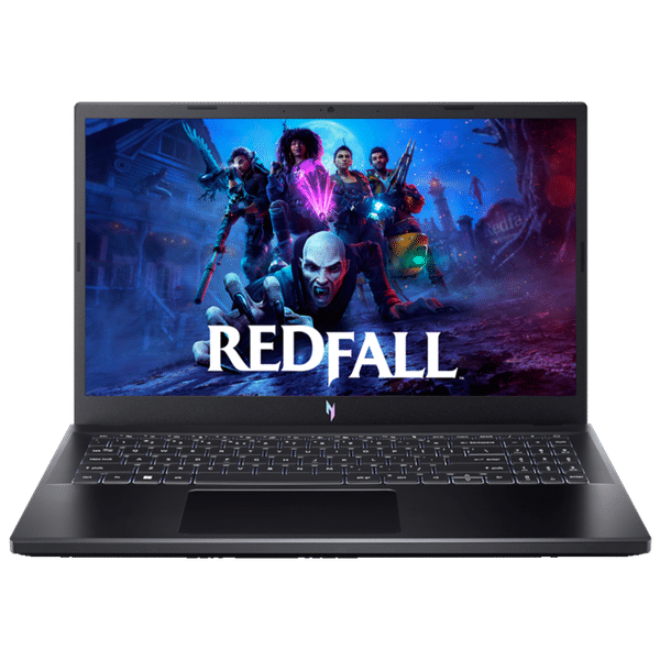 acer Nitro 5 Intel Core i5 13th Gen Gaming Laptop (16GB, 512GB, Windows 11 Home, 4GB Graphics, 15.6 inch 144 Hz FHD IPS Display, NVIDIA GeForce RTX 2050, MS Office 2021, Obsidian Black, 2.13 KG)_1