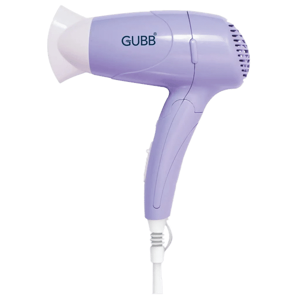 GUBB GB-128 Hair Dryer with 2 Heat Settings & Cool Shot (Overheat Protection, Purple)_1
