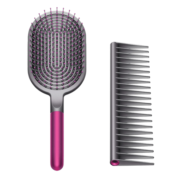 dyson Supersonic Hair Styler with Tooth Flexibility (Low Friction Glide, Black & Pink)_1