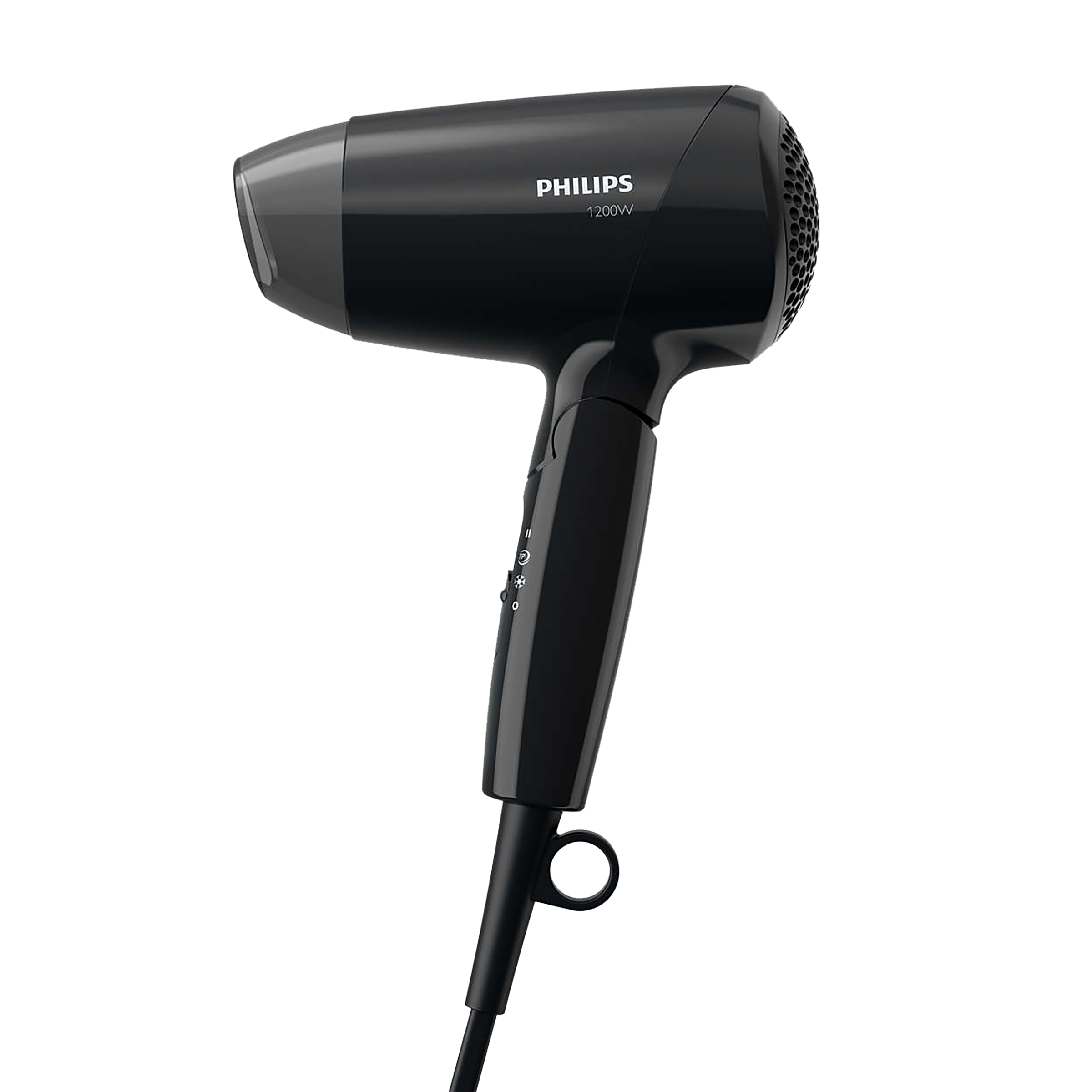 PHILIPS EssentialCare Hair Dryer with 3 Heat Settings & Cool Air Function (Thermo Protect Technology, Black)_1