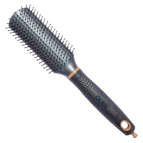 GUBB TG000527 Hair Styler with Heat Resistant Bristles (Unique Handle Design, Light Grey)_1