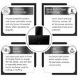 elica EFL 108 HAC LTW VMS 90cm 1350m3/hr Ducted Auto Clean Wall Mounted Chimney with Palm Sensor Control (Black)_4