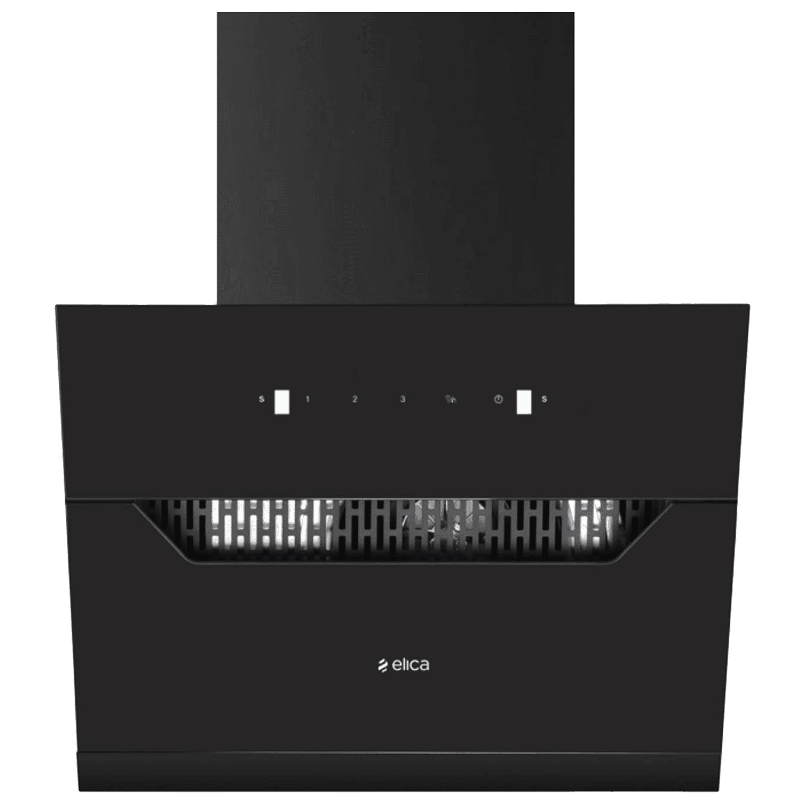 elica Kitchenhood 60cm 1350m3/hr Ducted Auto Clean Wall Mounted Chimney with Motion Sensor Control (Black)