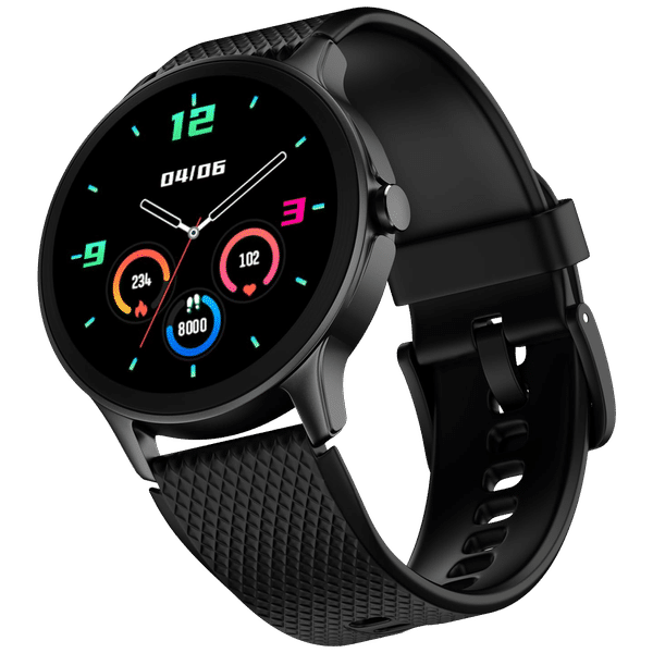 Buy noise NoiseFit Arc Smartwatch with Bluetooth Calling (35mm TFT Display, IP68  Water Resistant, Jet Black Strap) Online - Croma