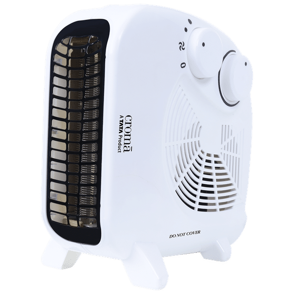 Croma 1400 Watts Fan Room Heater (Over Heat Protection, CRSC14KRHA312001, White)_1