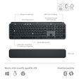 logitech MX KEYS S Rechargeable Wireless Keyboard & Mouse Combo (Fast Fluid Precise Typing, Graphite)_4