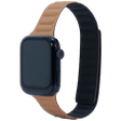 Croma Magnetic Strap for Apple iWatch (42mm / 44mm / 45mm) (Apple Compatible, Black and Tan)_4