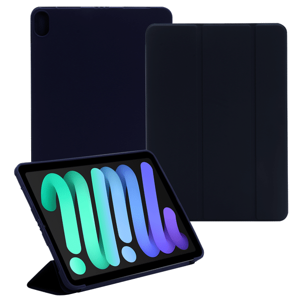 Croma Flip Cover for Apple iPad 10.9 Inch (Apple Compatible, Blue)_1