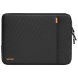tomtoc Defender A13 Recycled Fabric Laptop Sleeve for 14 Inch Laptop (Military Grade Protection, Black)_1