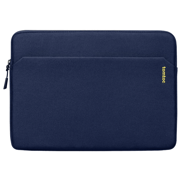 tomtoc Light A18 Recycled Fabric Laptop Sleeve for 14 Inch Laptop (Water Resistant, Dark Blue)_1