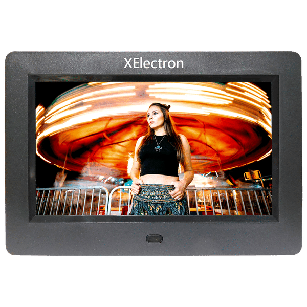 XElectron 17.78cm (7 Inches) Digital Photo Frame (Memory Upto 32GB, DPF702, Black)_1