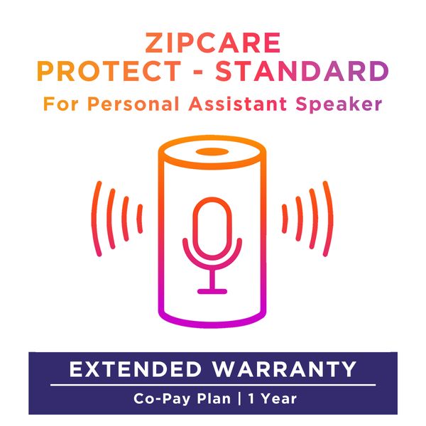 ZipCare Protect Standard 1 Year for Personal Assistant Speaker (Rs. 15000 - Rs. 25000)_1
