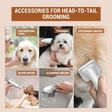 EUREKA FORBES Buddy Corded Pet Grooming Kit with 5 Accessories (Adjustable Suction, White)_4