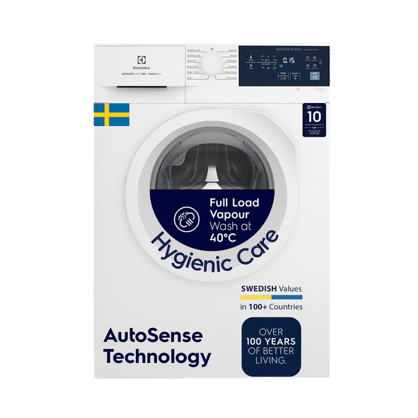 Electrolux UltimateCare 300 8 kg/5 kg Fully Automatic Front Load Washer Dryer Combo (HygienicCare, EWW8024D3WB, White)_1