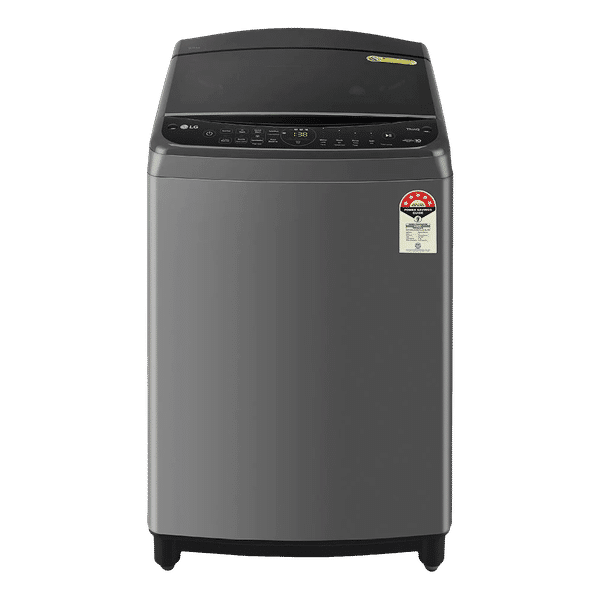 LG 9 kg 5 Star Fully Automatic Top Load Washing Machine (THD09SWM.ABMQEIL, In-built Heater, Black)_1
