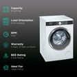 SIEMENS 9/6 kg 5 Star Fully Automatic Front Load Washer Dryer (iQ500, WN44A100IN, In-Built Heater, White)_2